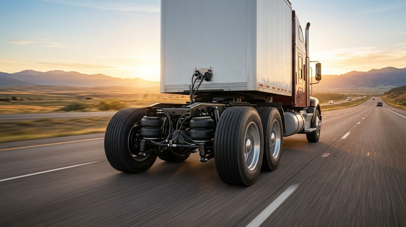 Air suspension for interstate and long-haul trucking fleets: complete 2026 guide
