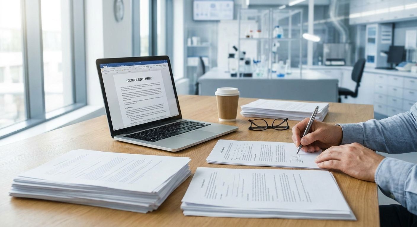 EN — Founder documents for a biotech startup