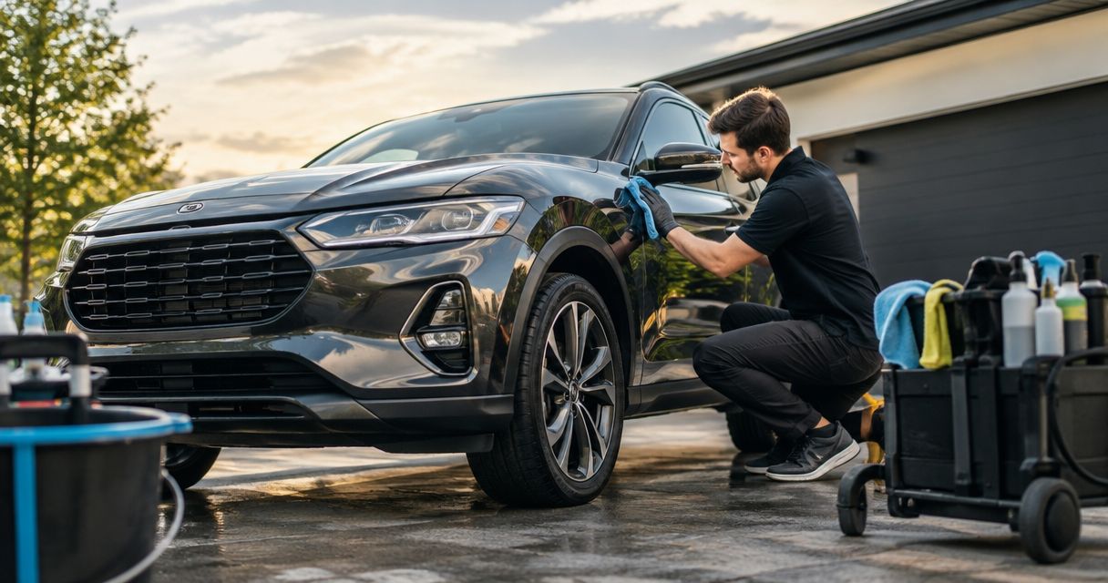 How long does a full mobile car detail take?