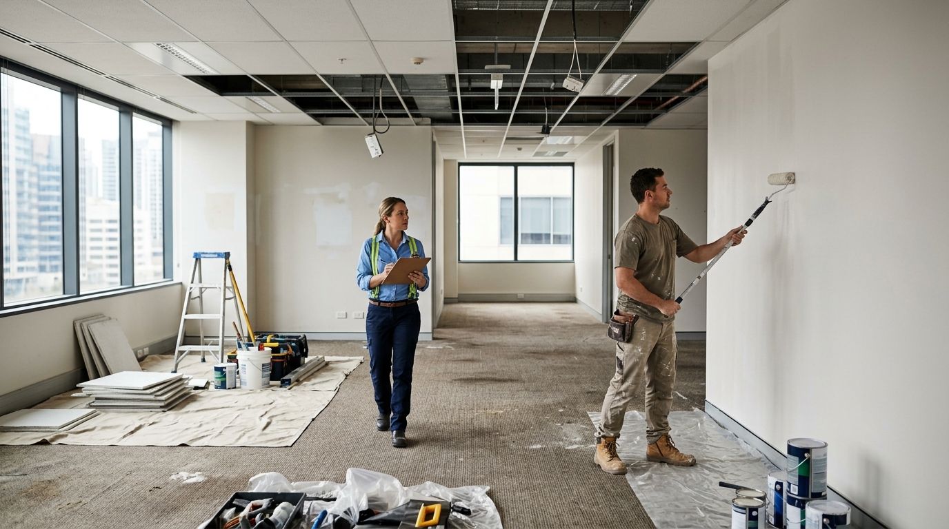 How long does an end of lease make-good take?