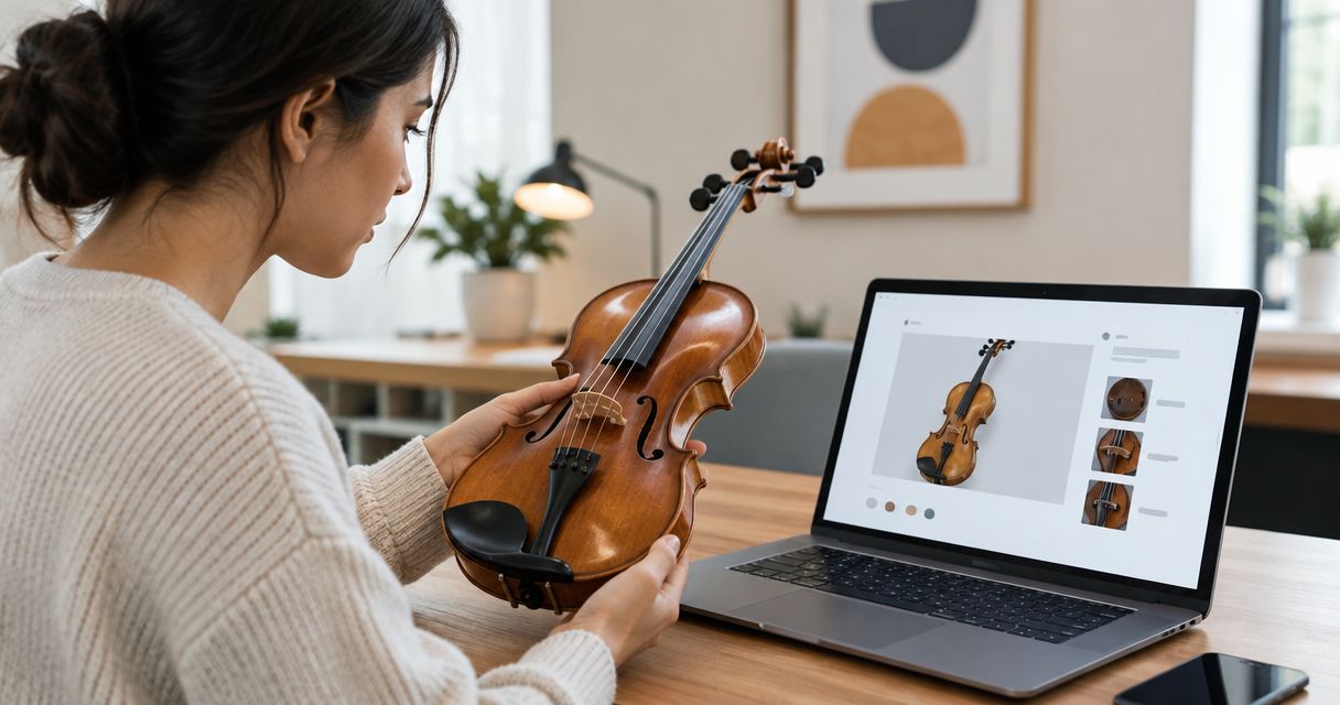 How do I know if a used instrument listing is legit?