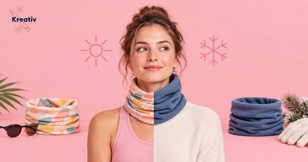 Multifunktionstücher für Sommer oder Winter: Was unterscheidet sie?