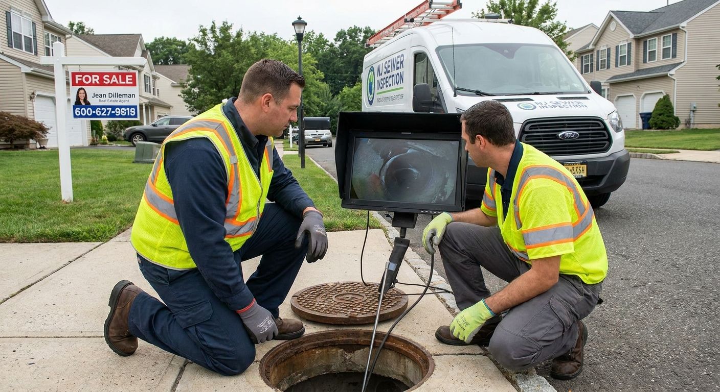 Sewer lateral inspection for New Jersey home sellers