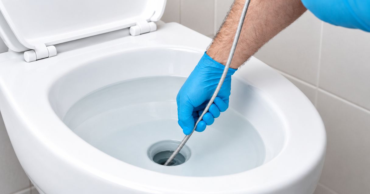 Why does a rental toilet keep clogging?