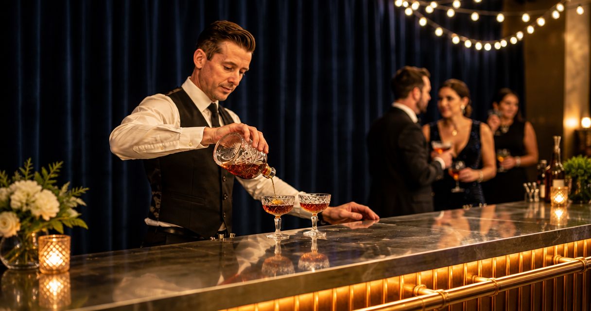How to plan a cocktail menu with your wedding bartender