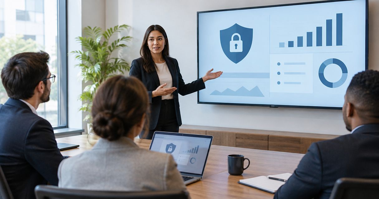 How to build a QBR deck for a security services client