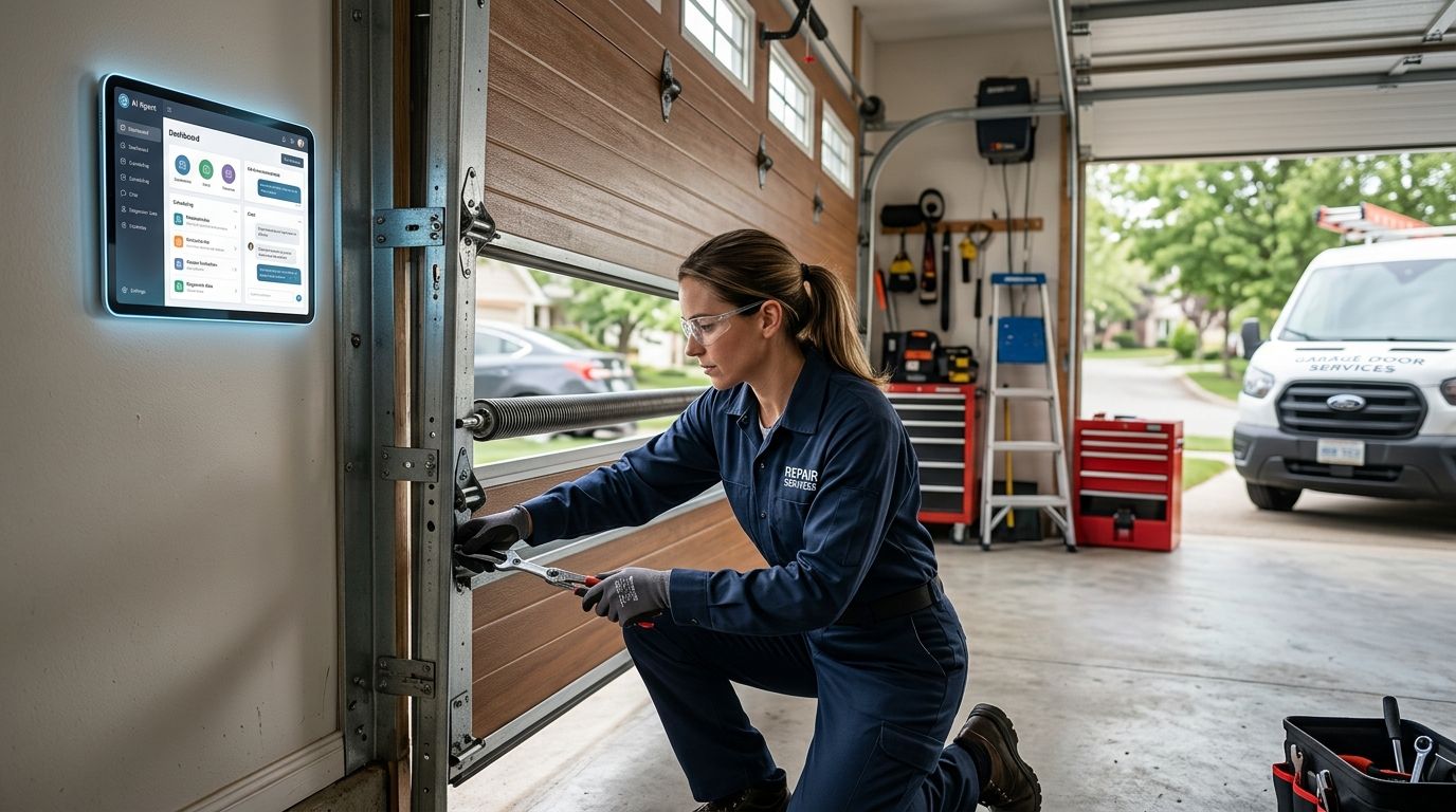 Best AI agent for garage door repair companies
