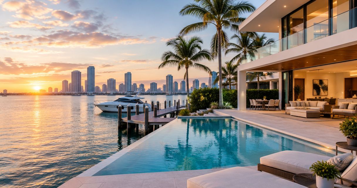 Best waterfront homes for sale in Miami in 2026