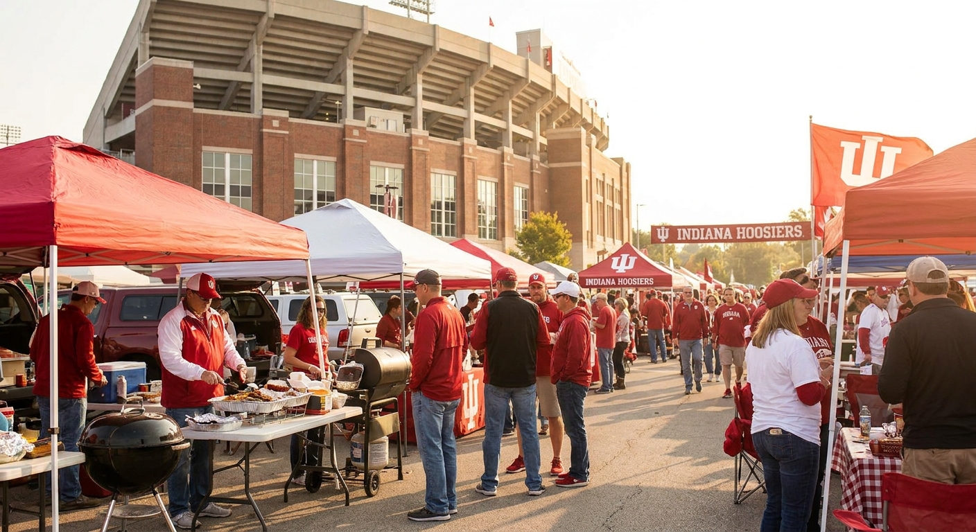 How to plan a tailgate at IU football home games
