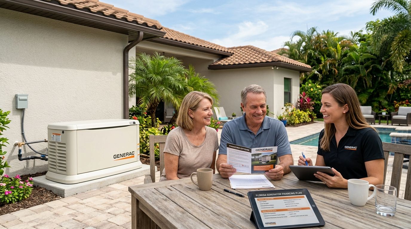 How to finance a whole house generator in Florida