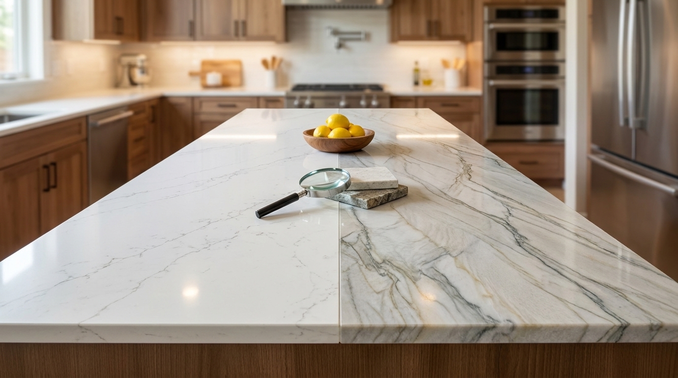 How to choose between quartz and quartzite countertops