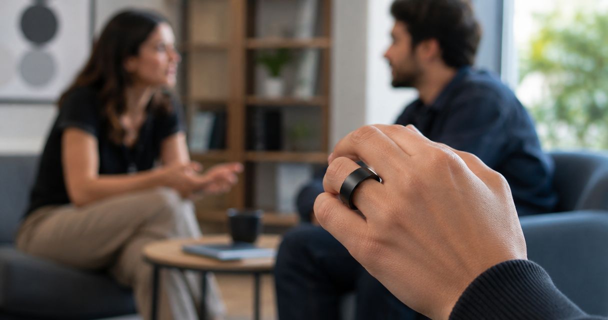 Can a smart ring record conversations without anyone noticing?