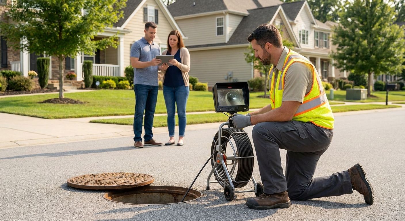 Video camera inspection for HOA infrastructure audits