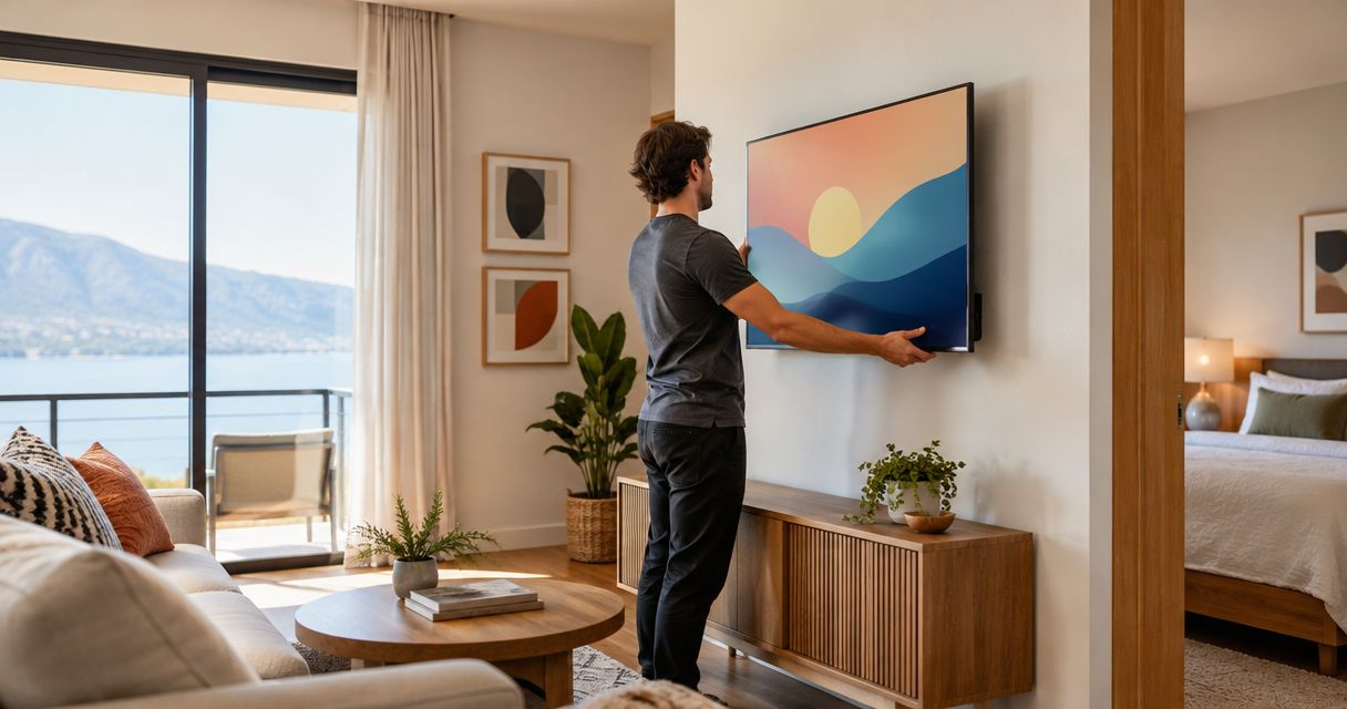 TV mounting for Airbnb hosts: complete 2026 guide