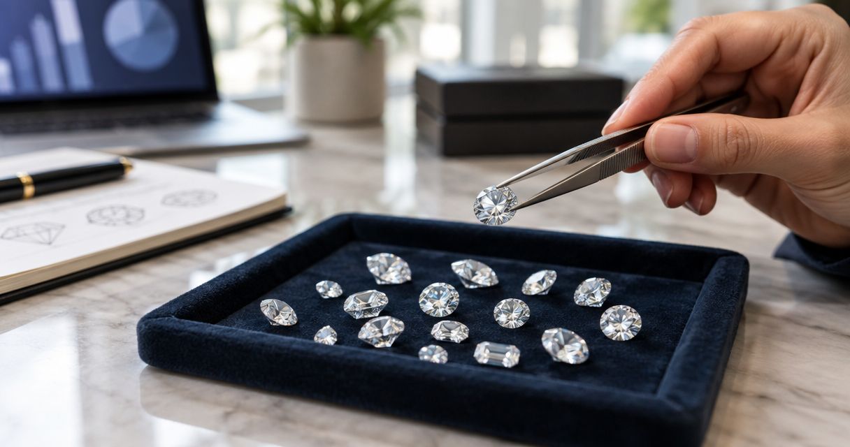 Is it worth bidding on loose diamonds at auction?
