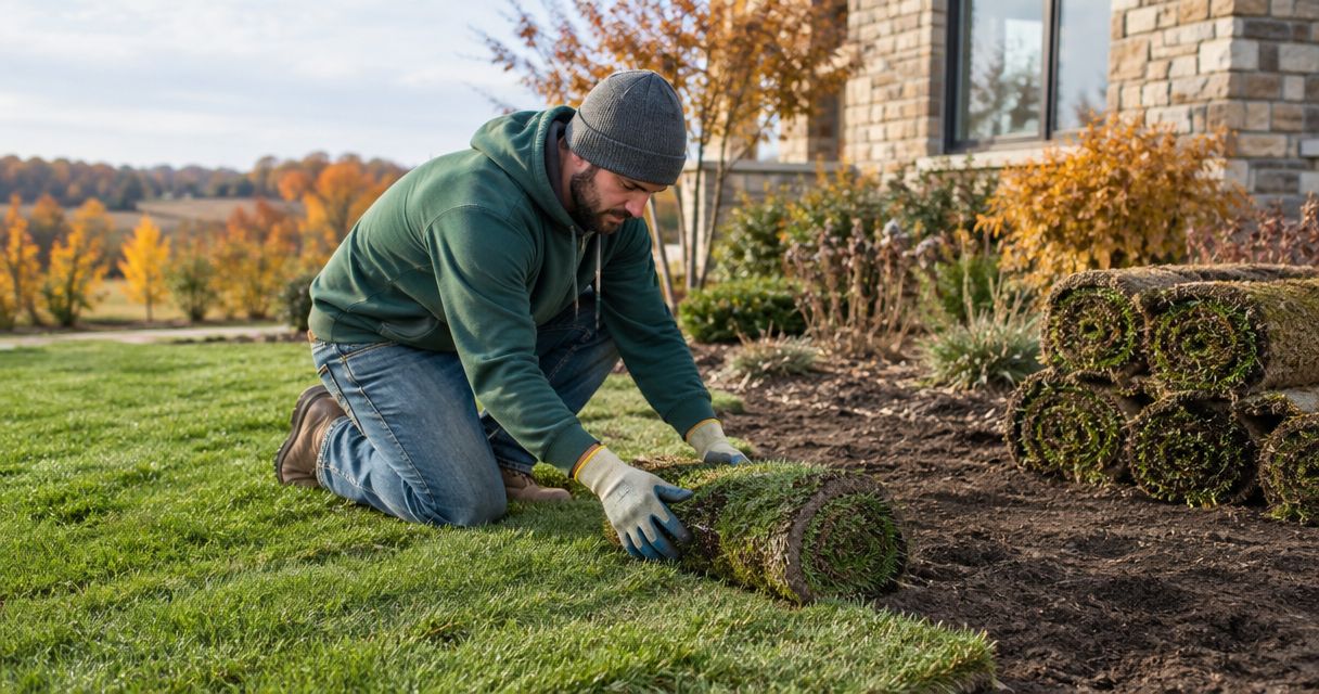 Can you lay sod in the fall in Iowa?