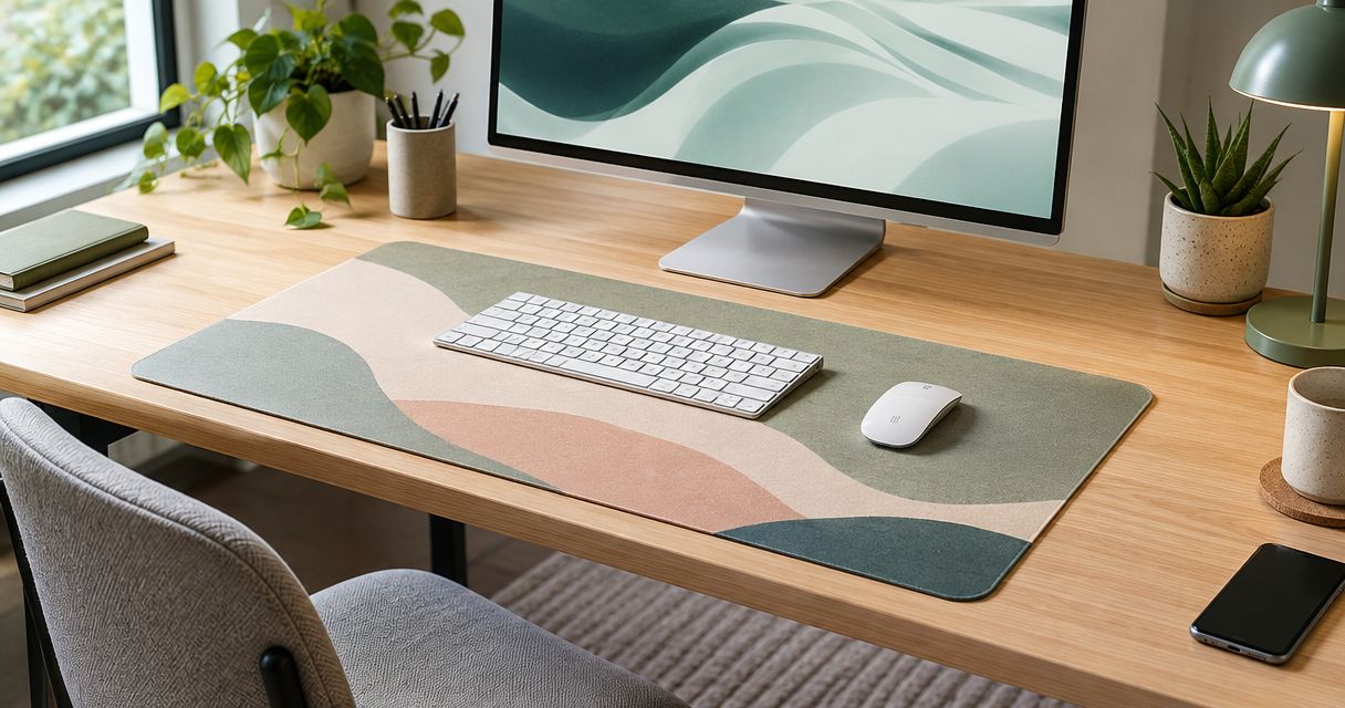 10 best aesthetic desk mats for a stylish setup in 2025