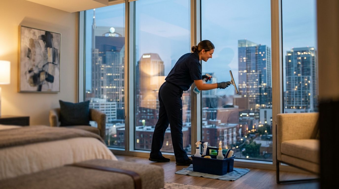 How much does high-rise condo cleaning cost in Nashville?