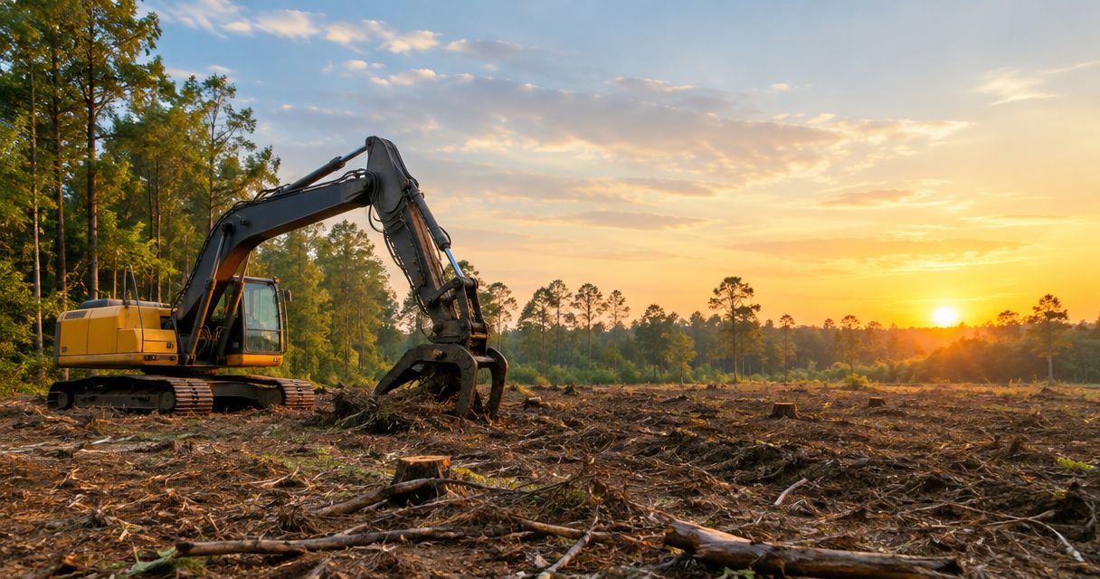 Best time of year to schedule land clearing in South Carolina