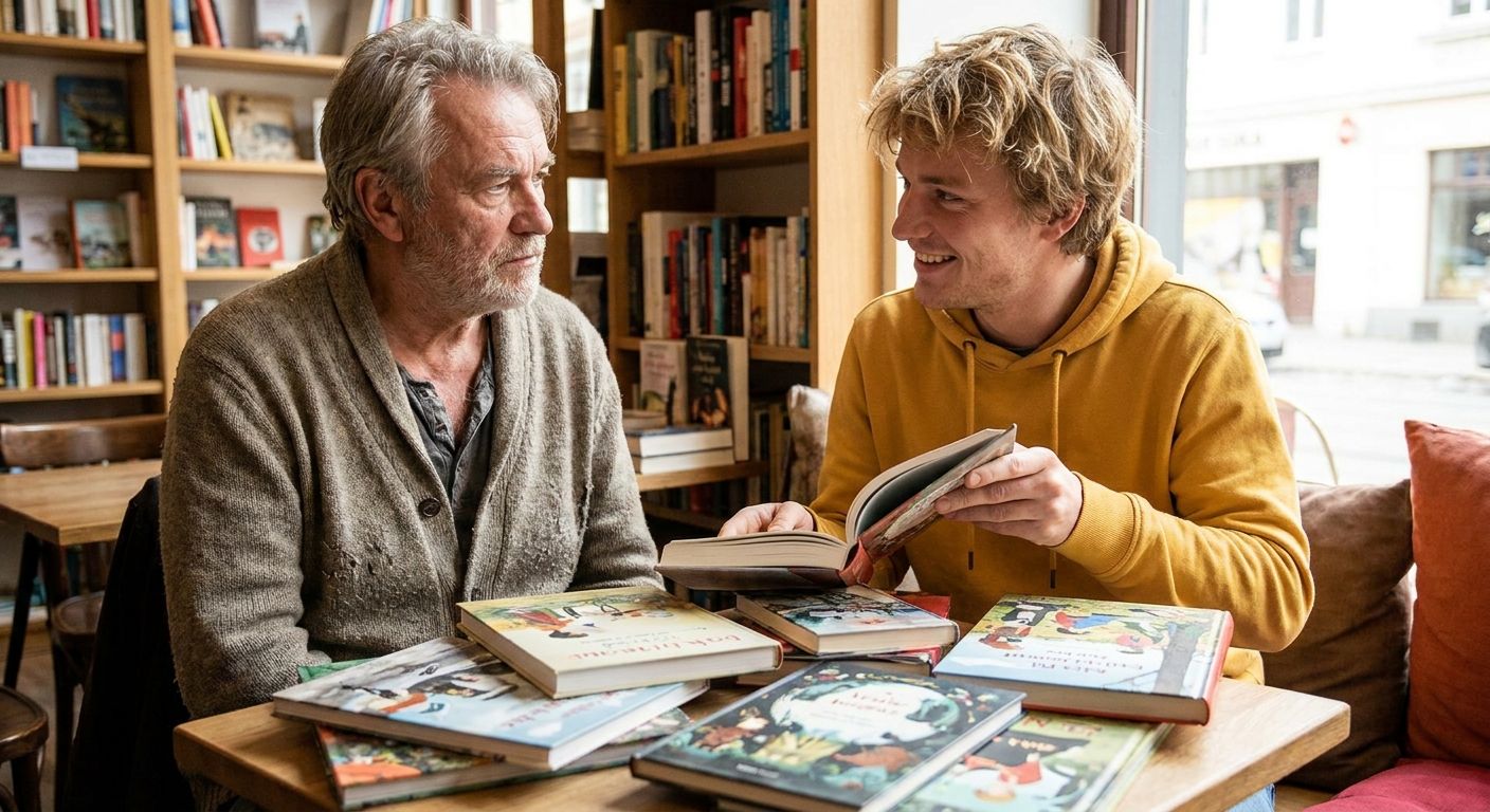 Age gap gay romance books for fans of grumpy sunshine