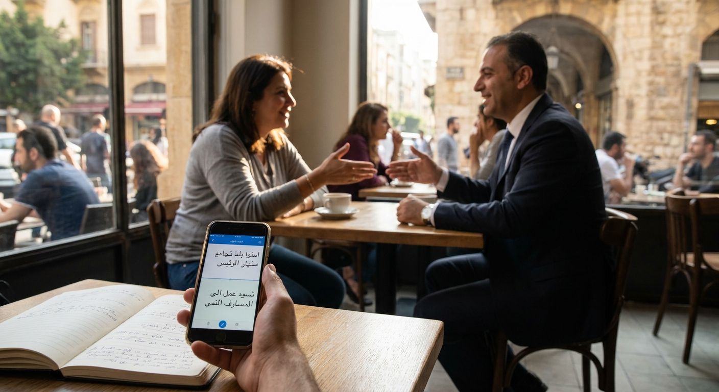 How to switch between formal and informal Lebanese Arabic