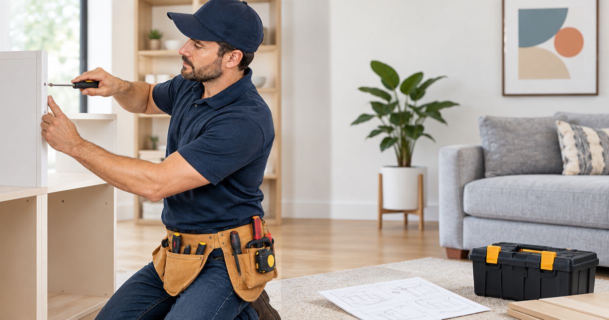 Home repair services for furniture assembly: what to prepare