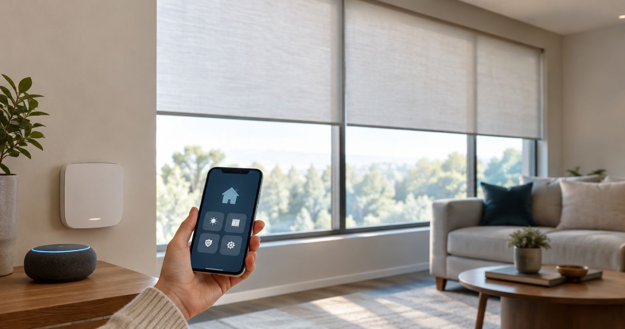 How to connect motorized shades to a Lutron smart home system