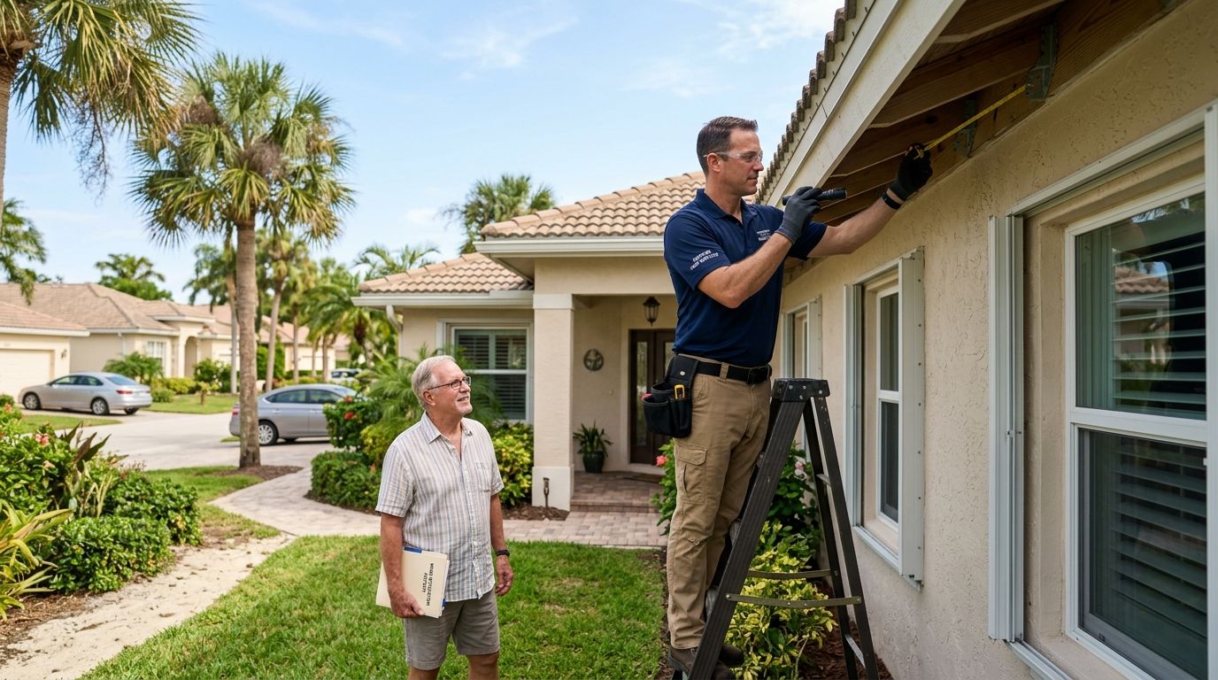Wind mitigation inspection for snowbird homeowners