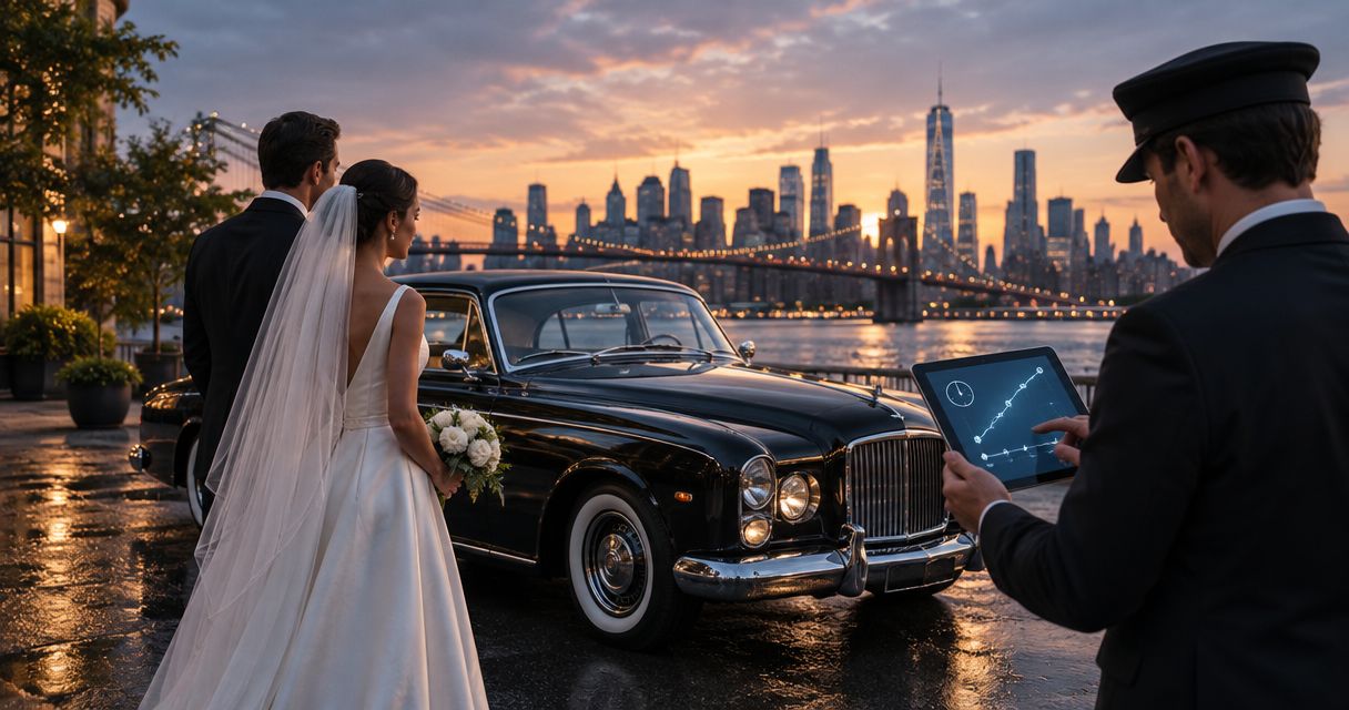 How to plan wedding car timing between NYC venues