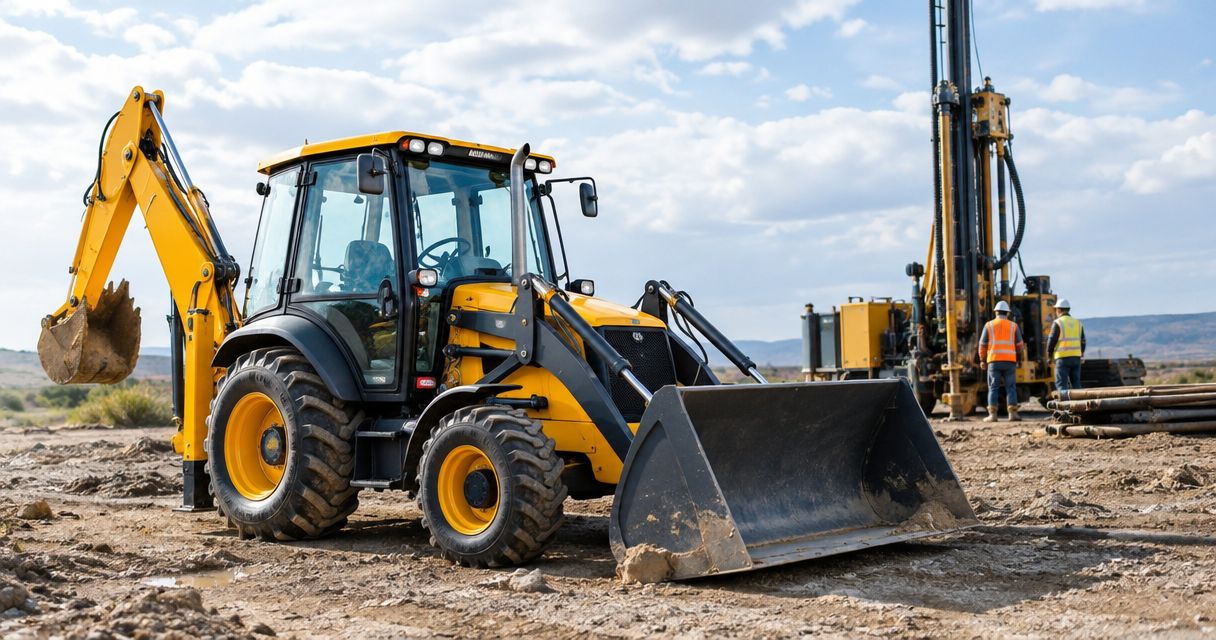 Best used backhoe loaders for drill site support in 2026