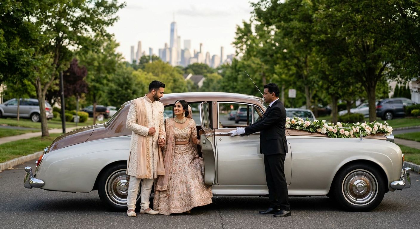 Car service for South Asian wedding celebrations in NJ and NYC