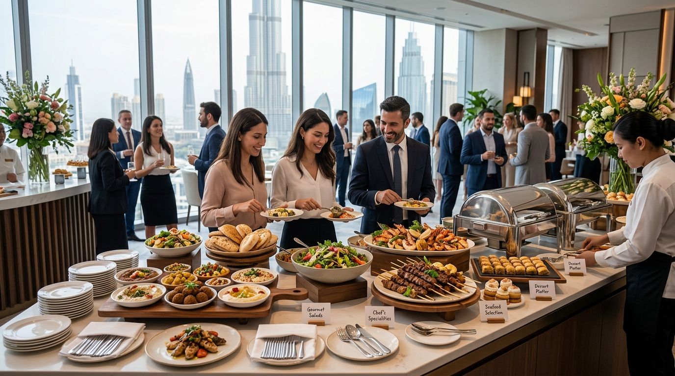 Best corporate event catering companies in Dubai 2026