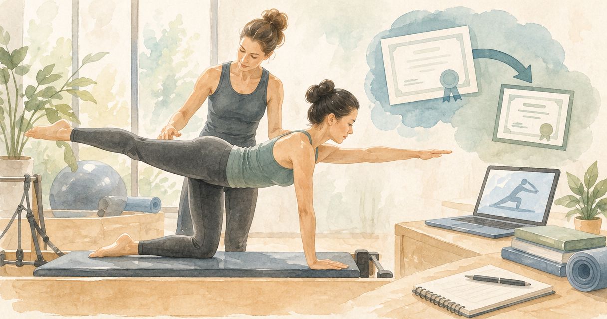 Pilates certification programs: transferring prior training