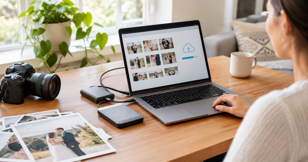 How to back up your wedding photos and videos after delivery