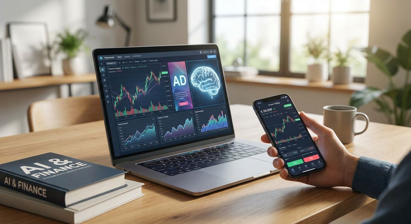 Ad monetization for AI crypto and trading assistants