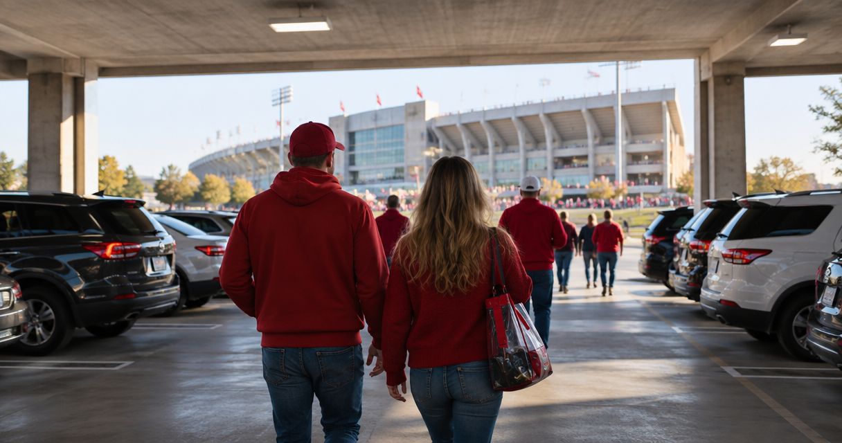 How much does covered parking cost for IU football games?