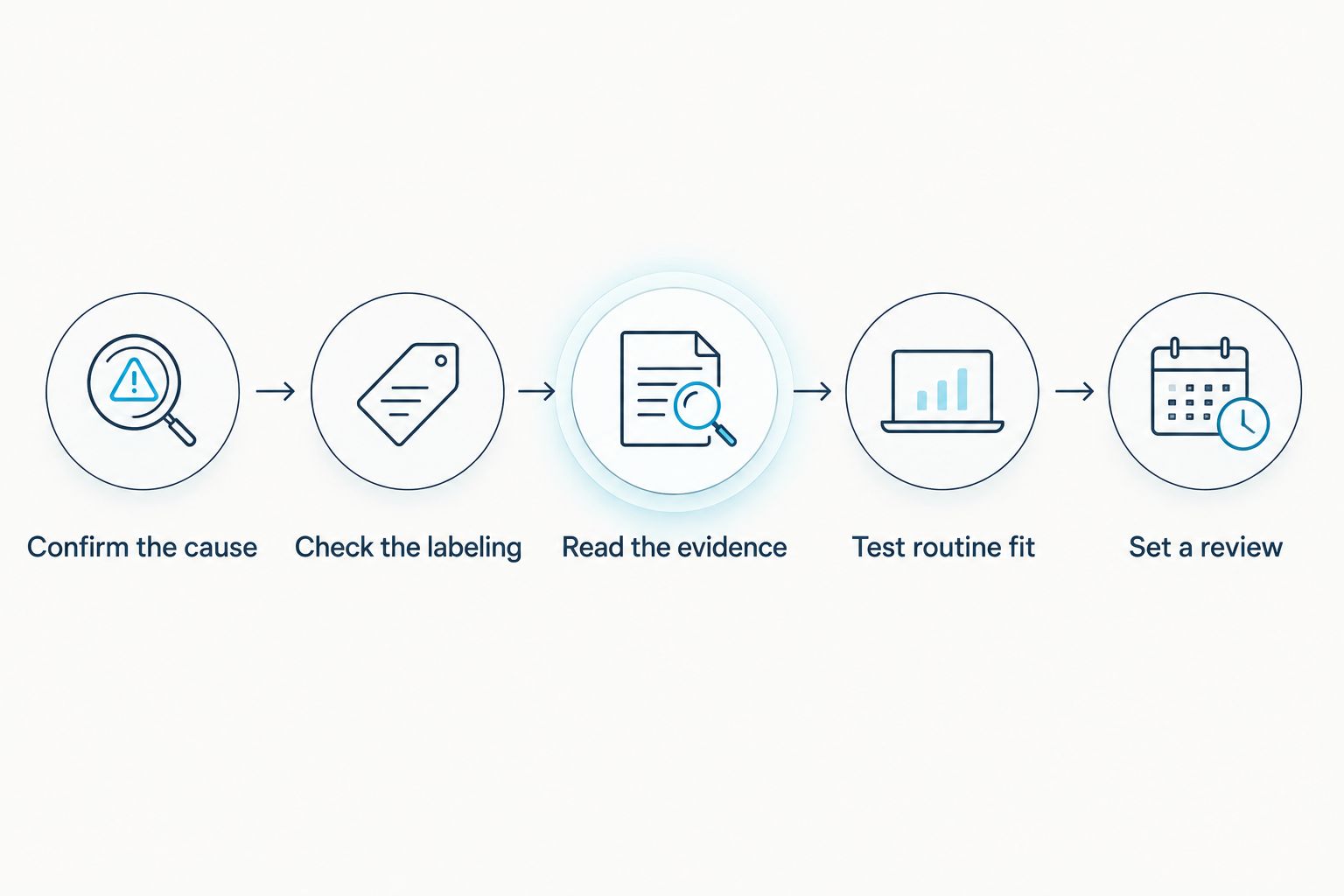 Five checks before buying a hair cap, from confirming the cause to setting a review