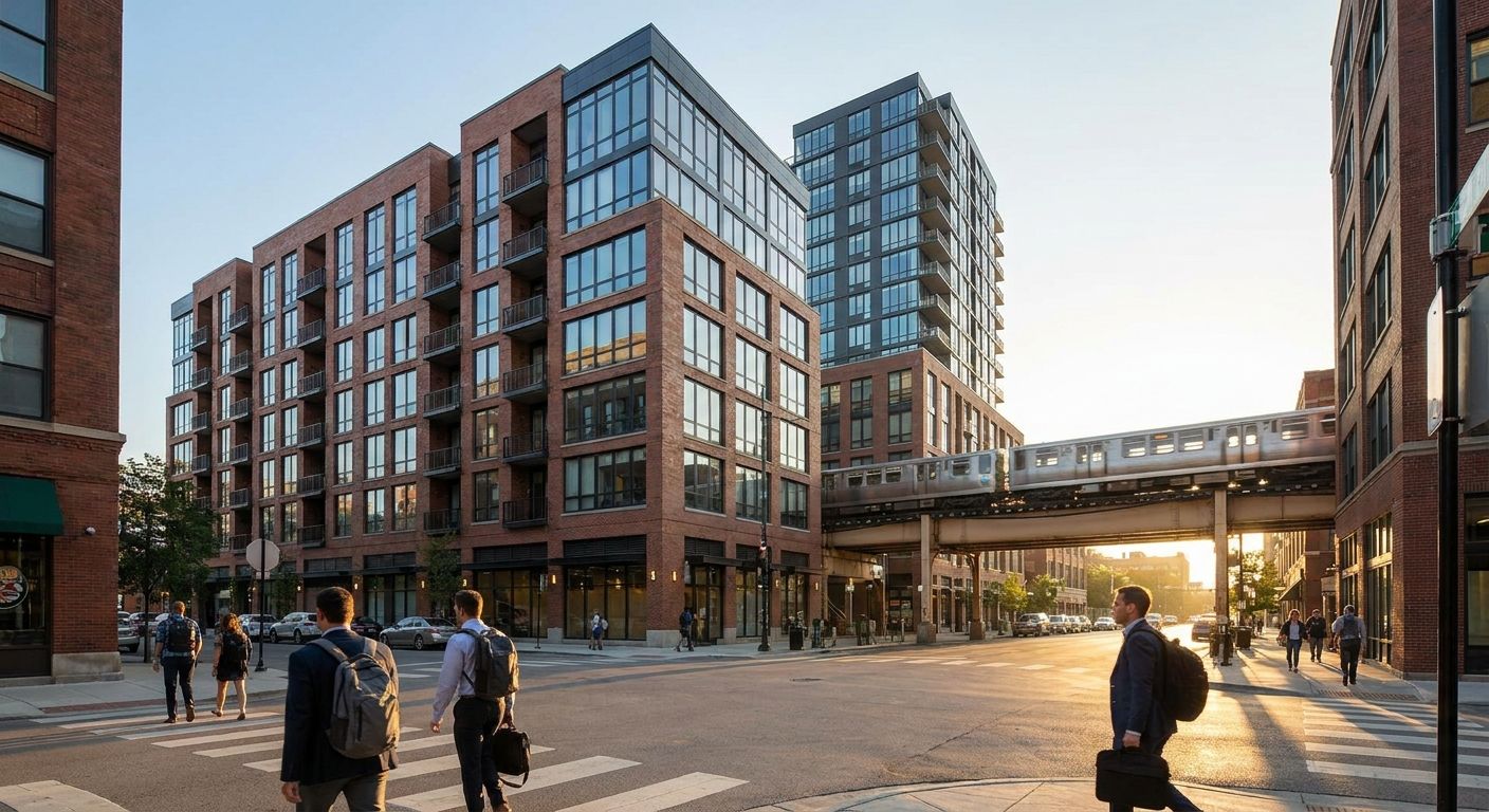 Best apartments in Fulton Market for commuters