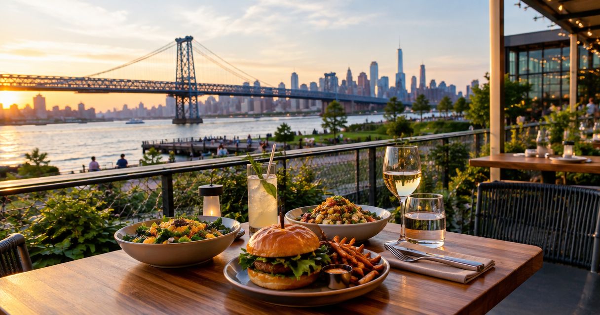 Best restaurants near Domino Park in Williamsburg 2026