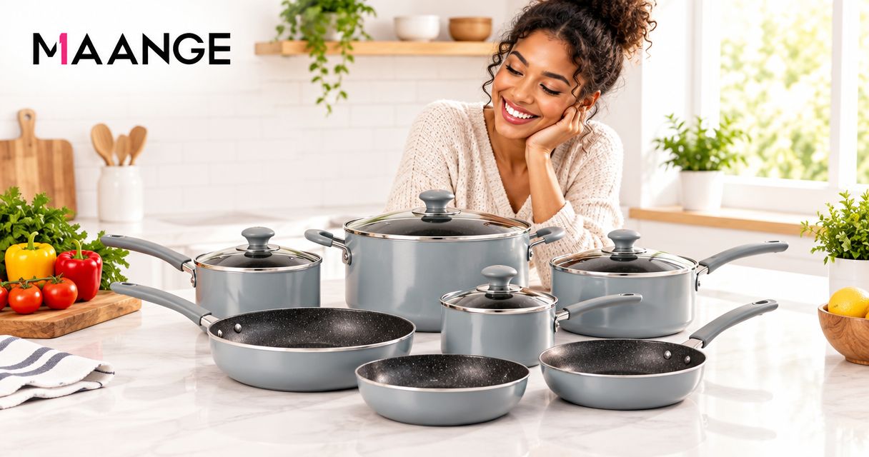 12 piece cookware set for a first apartment: a buying checklist