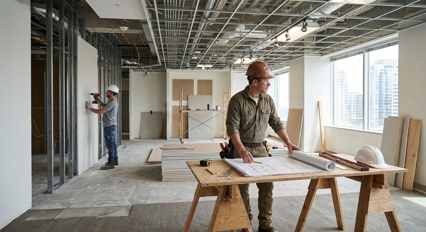 How much does a tenant build-out cost per square foot?