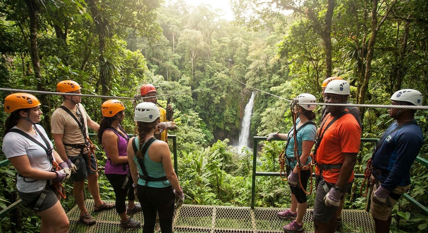 Erawan zipline packages for tour operators