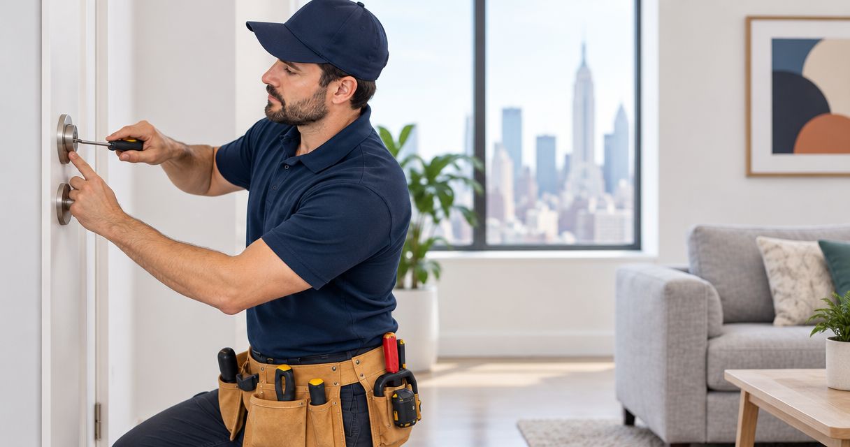 Best door lock replacement services for NYC renters