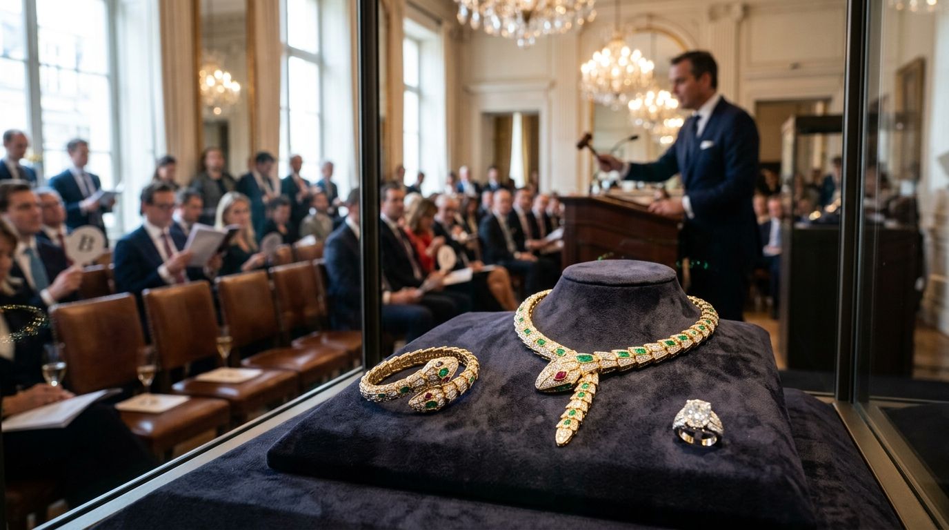 Best auctions for Bulgari jewelry
