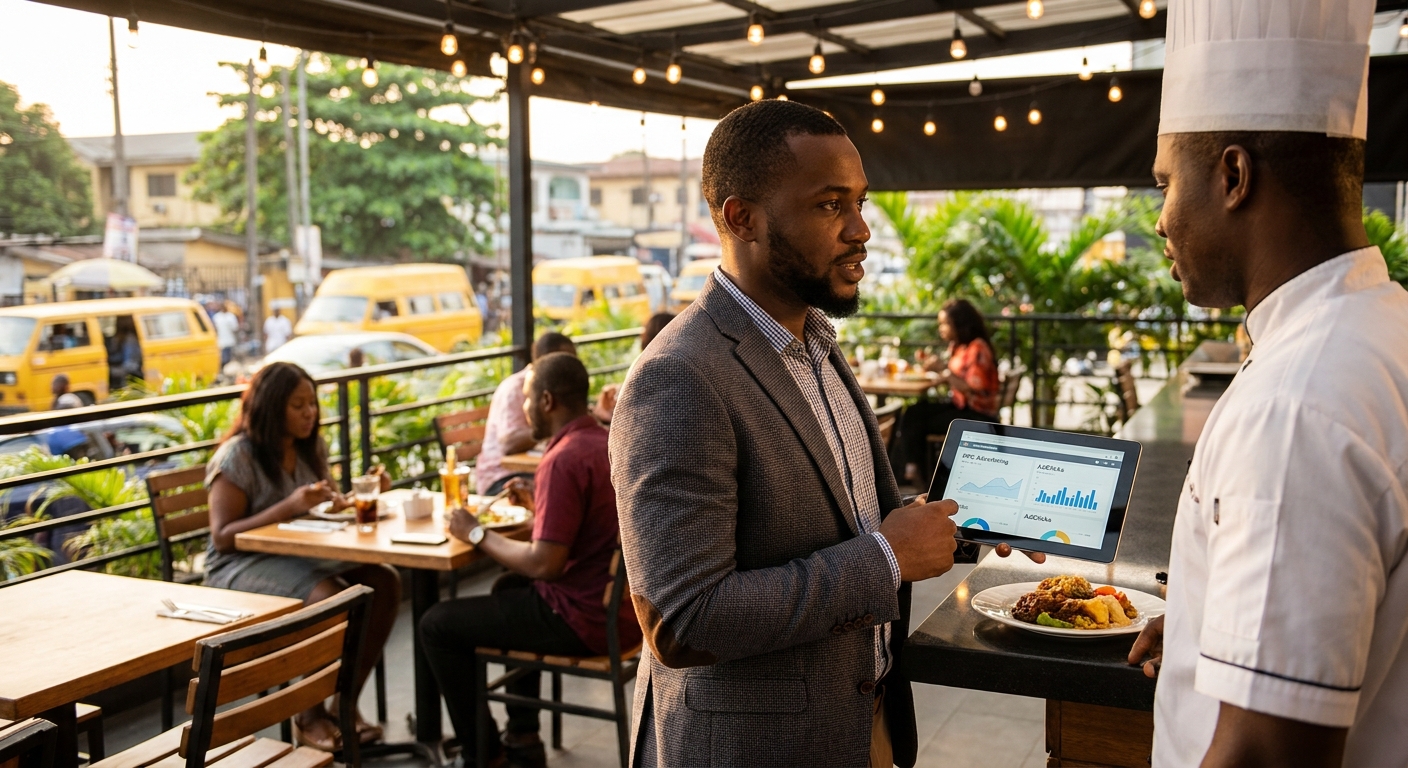 PPC advertising for restaurants in Lagos
