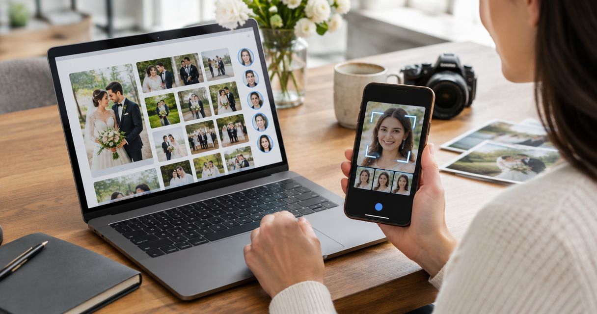 Is AI face search accurate enough for wedding photo sharing?