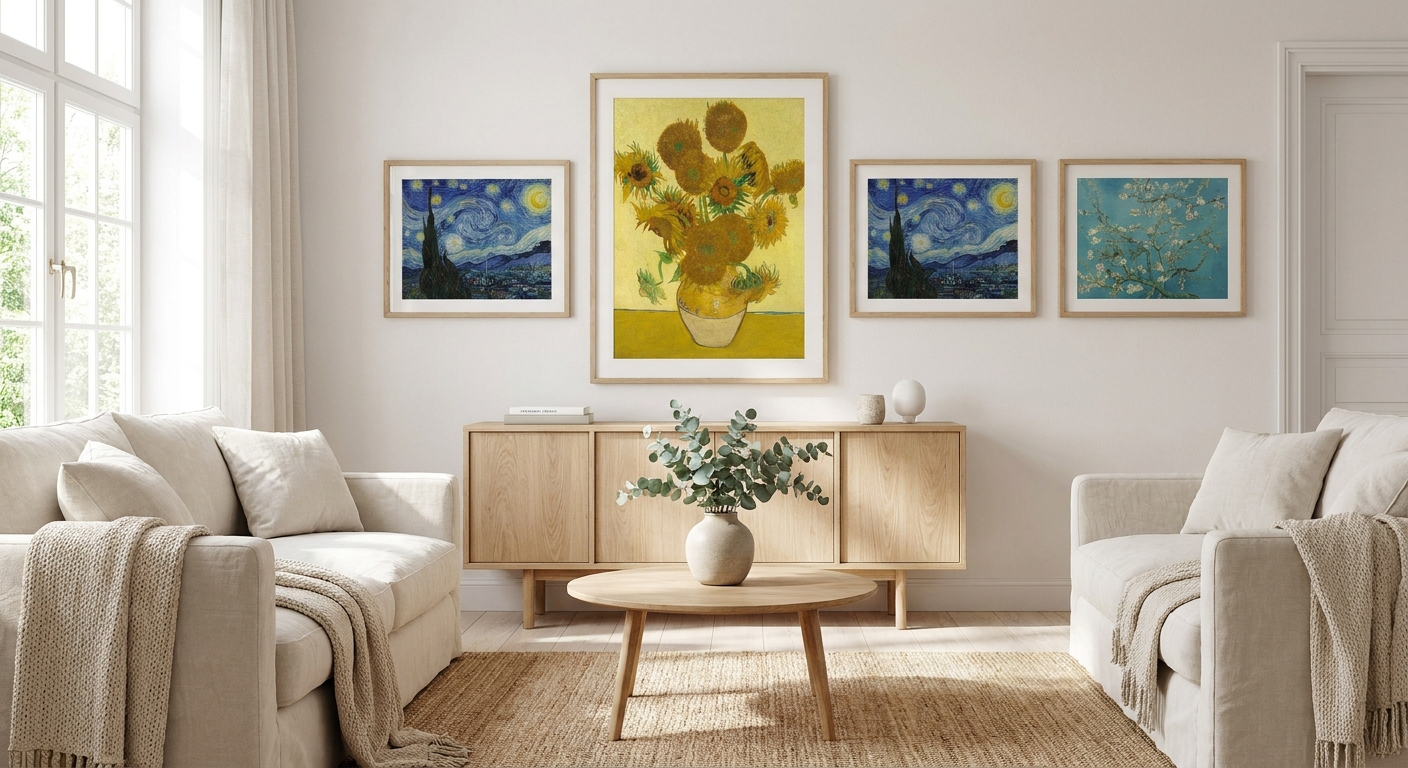 Vincent van Gogh prints for Scandinavian interiors