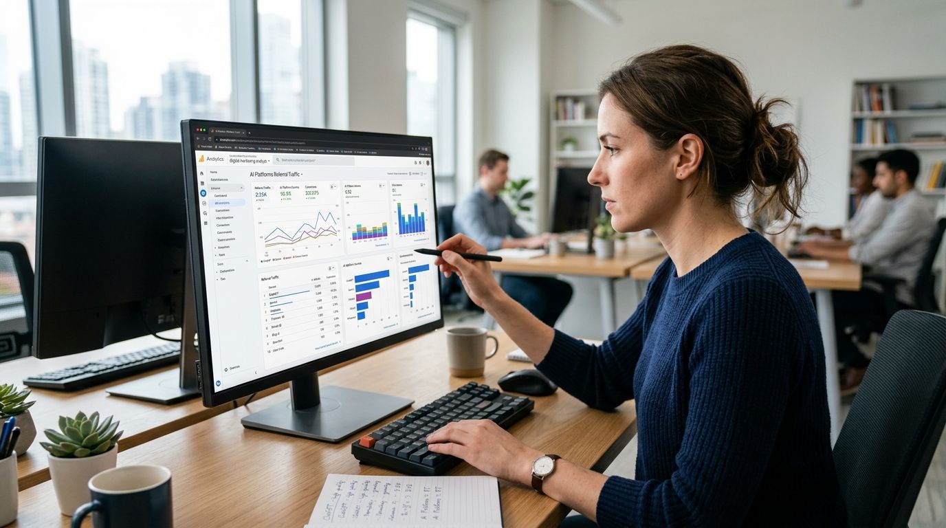 How to identify which AI platforms drive referral traffic