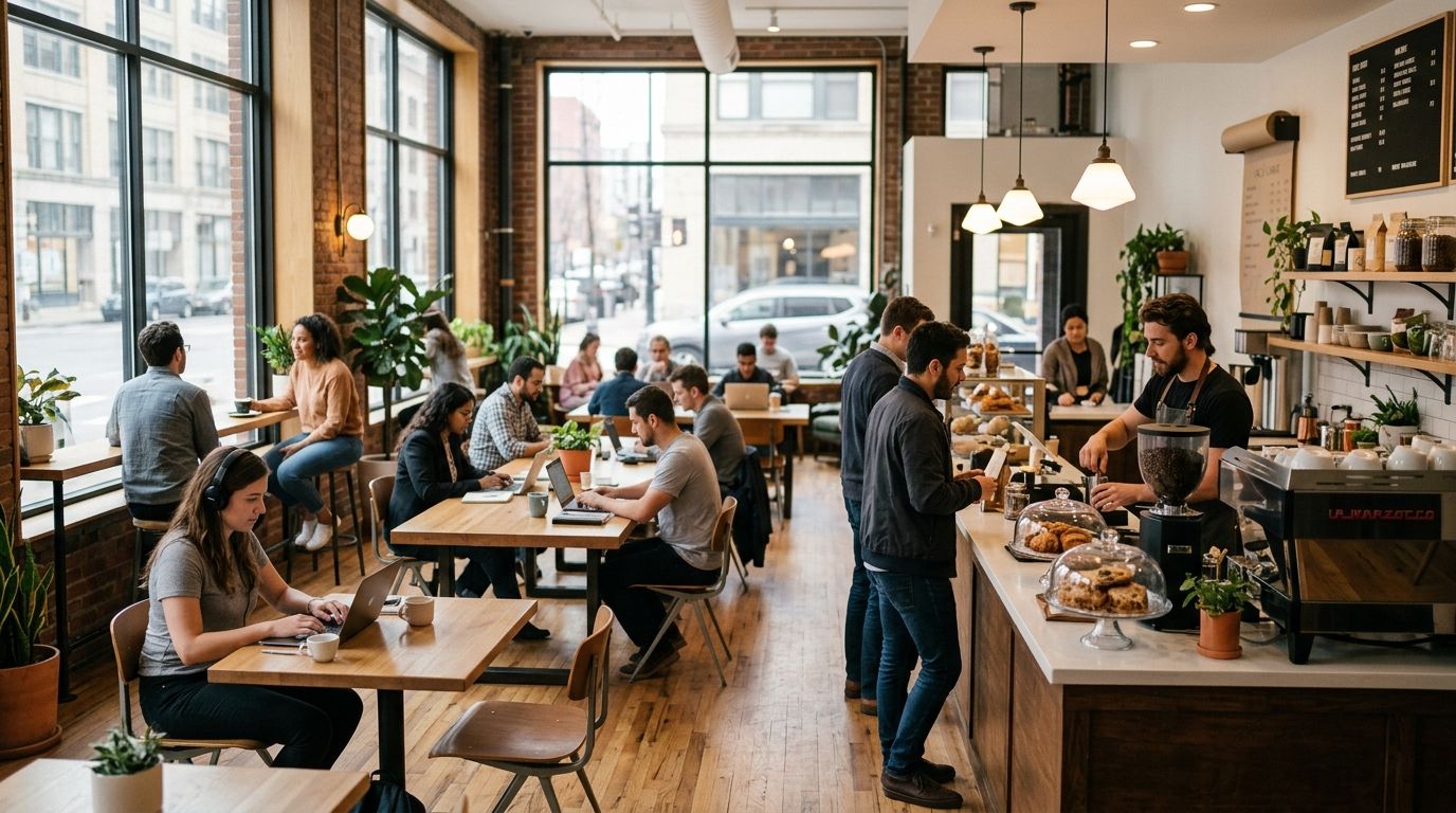 Best coworking spaces with on-site cafe or kitchen facilities