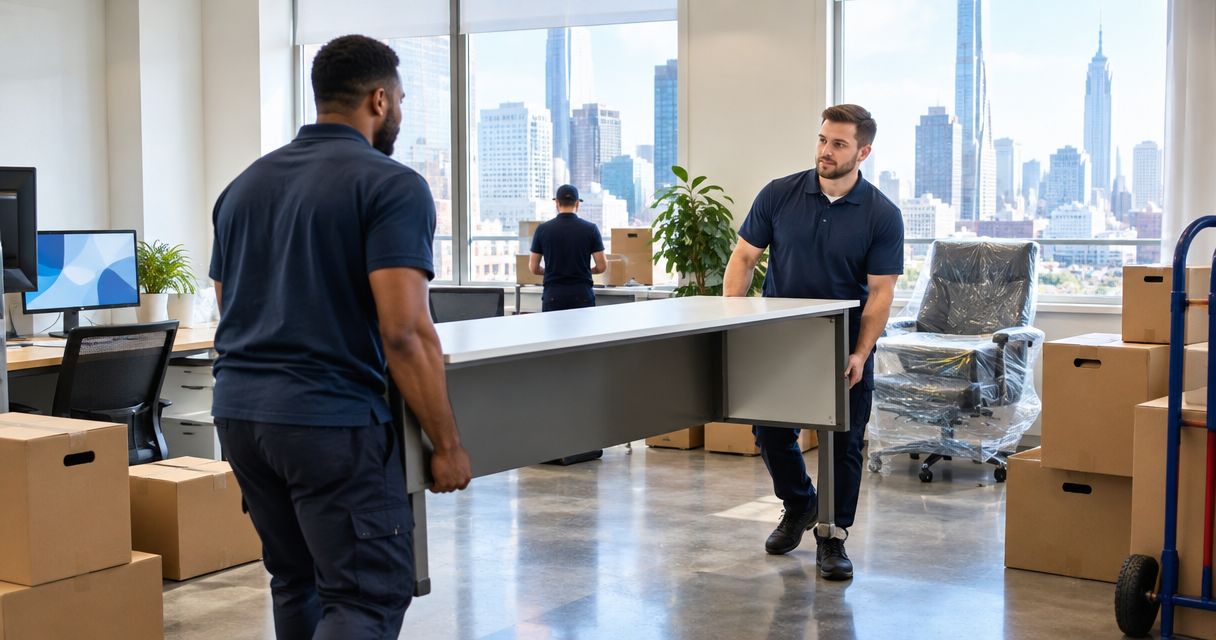 Best commercial moving services for NYC offices 2026